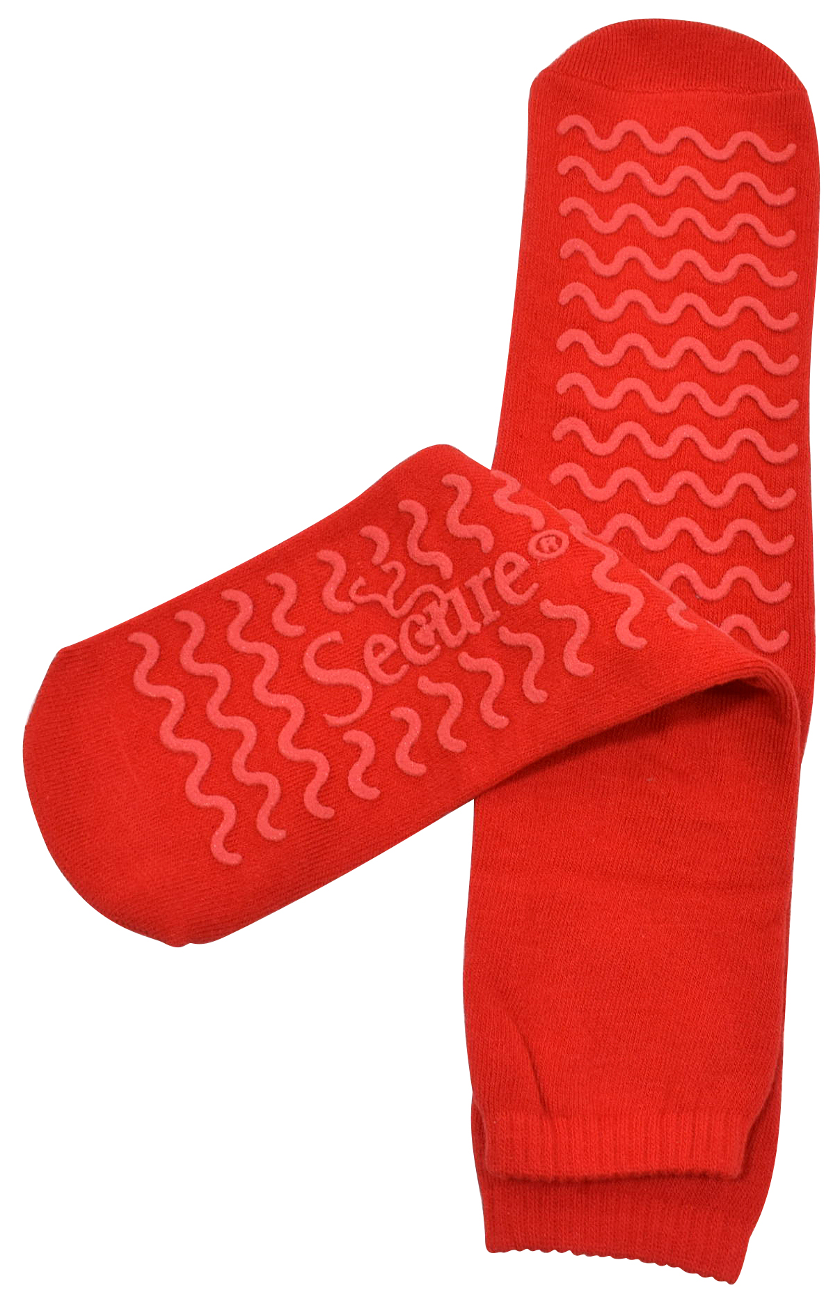 Secure® Ultra Soft Non-Slip Grip Socks with All-Around Tread